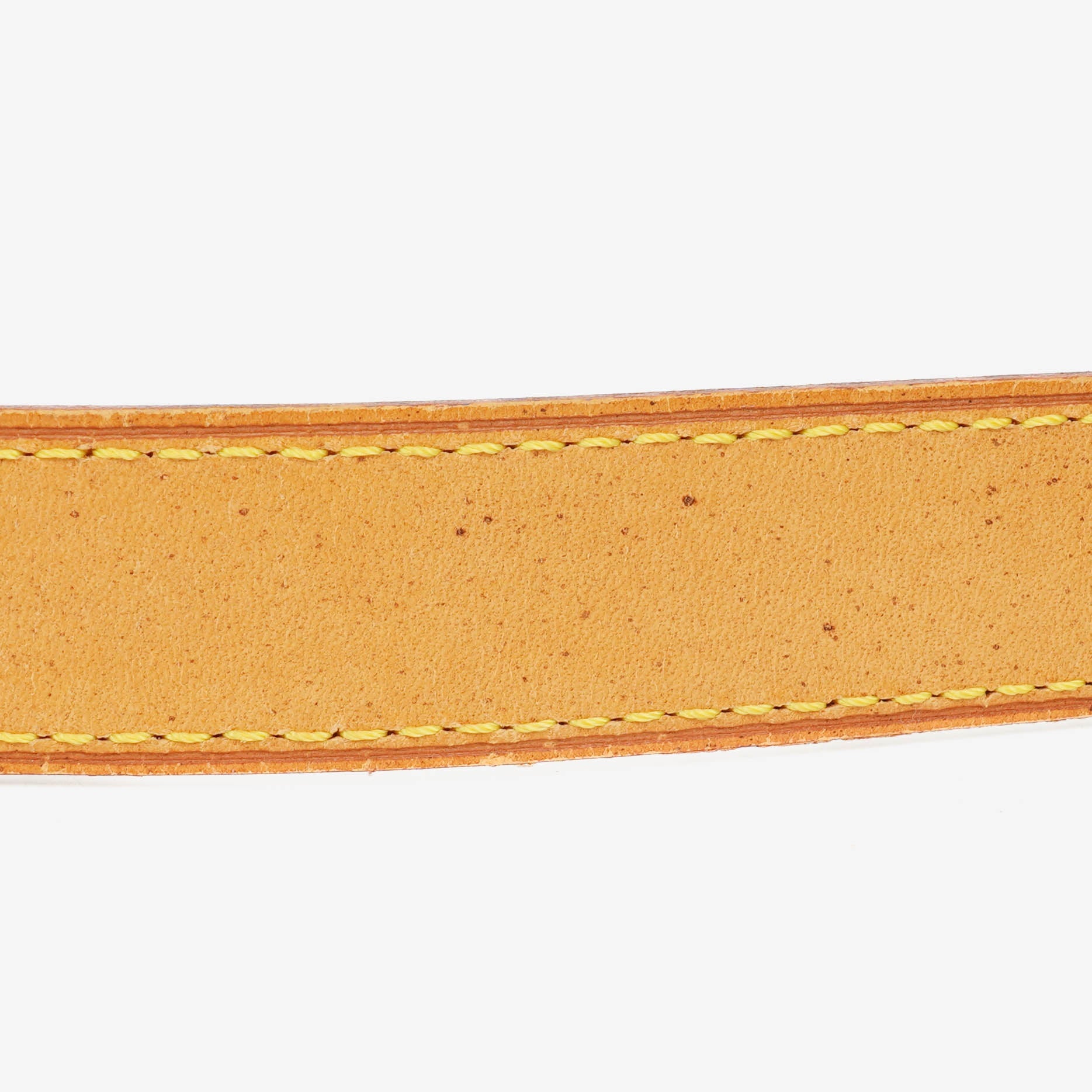 Louis Vuitton langer Schulterriemen aus Vachetta-Leder, 25 mm