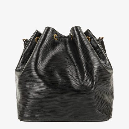 Louis Vuitton Petit Noe Schultertasche aus schwarzem Epi Leder