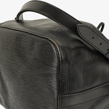 Louis Vuitton Petit Noe Schultertasche aus schwarzem Epi Leder