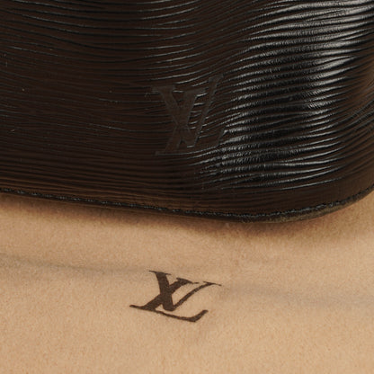 Louis Vuitton Petit Noe Schultertasche aus schwarzem Epi Leder