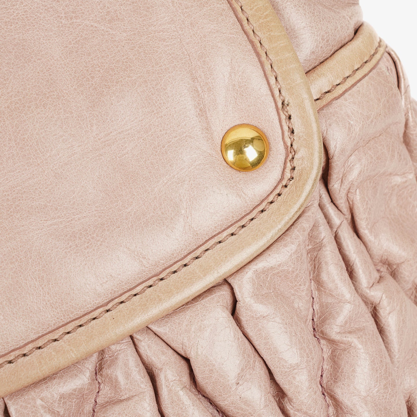 Miu Miu Matelasse Tote Bag aus Leder