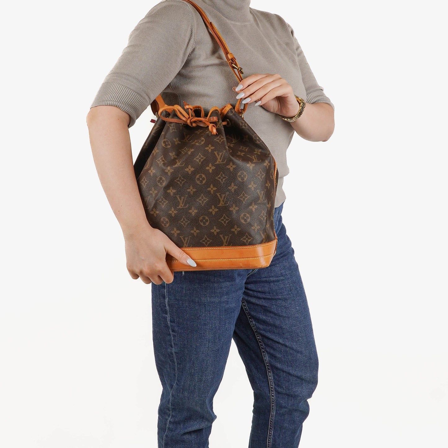 Louis Vuitton Noe Grande GM Schultertasche aus Monogram Canvas