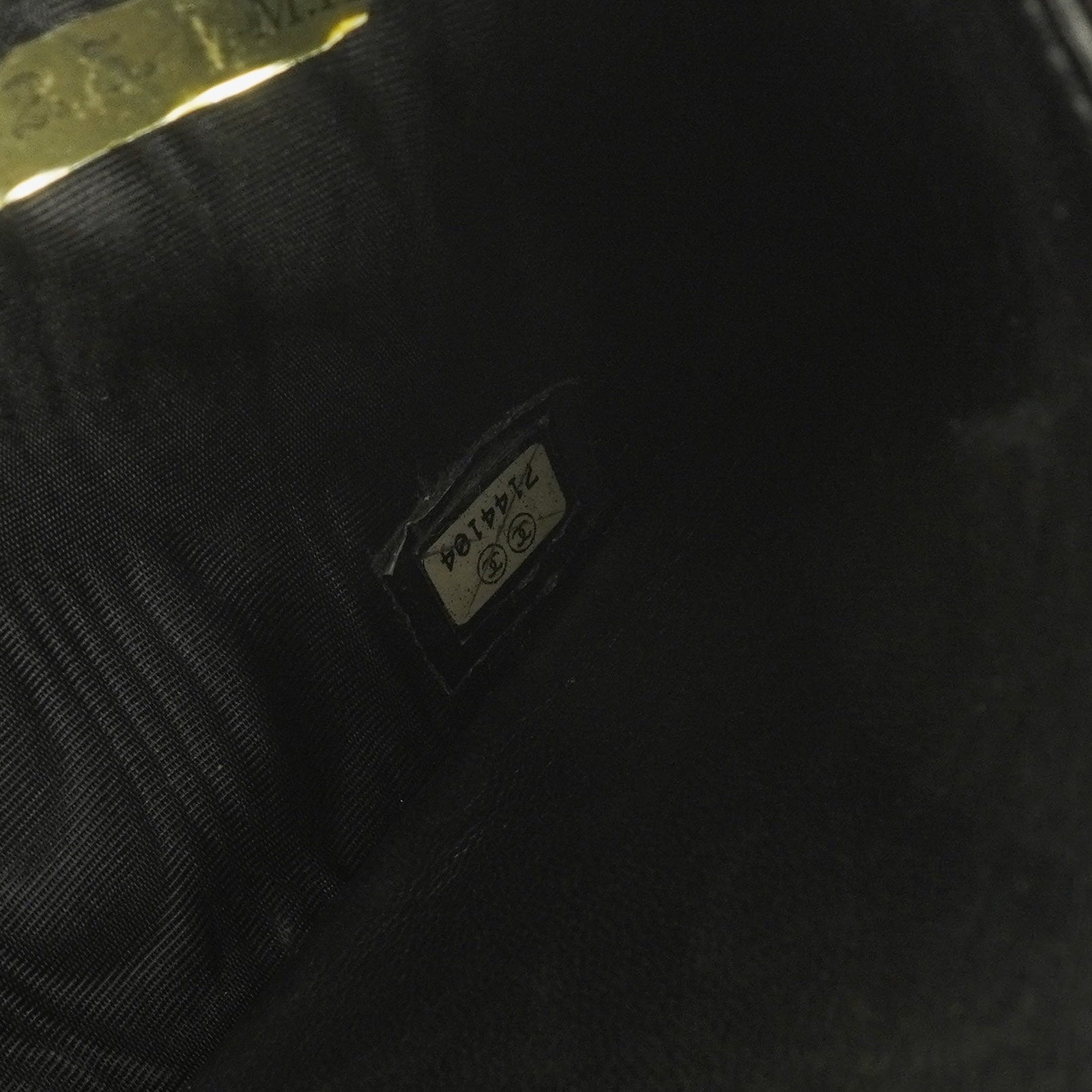 Chanel Timeless CC Wallet on Chain WOC in schwarzem Caviar