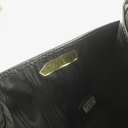 Chanel Timeless CC Wallet on Chain WOC in schwarzem Caviar