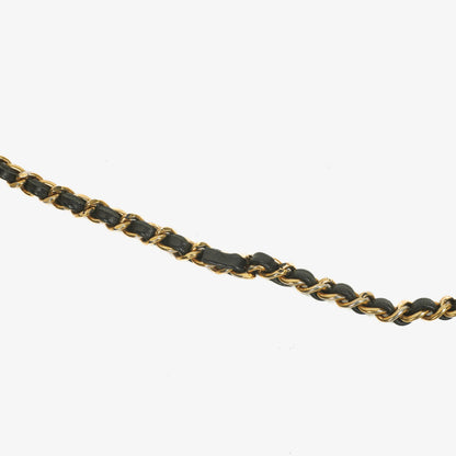 Chanel Timeless CC Wallet on Chain WOC in schwarzem Caviar