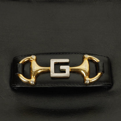 Gucci Horsebit 1955 Schultertasche in Schwarz