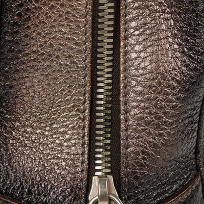 Prada Vitello Daino Antik Piombo Handtasche