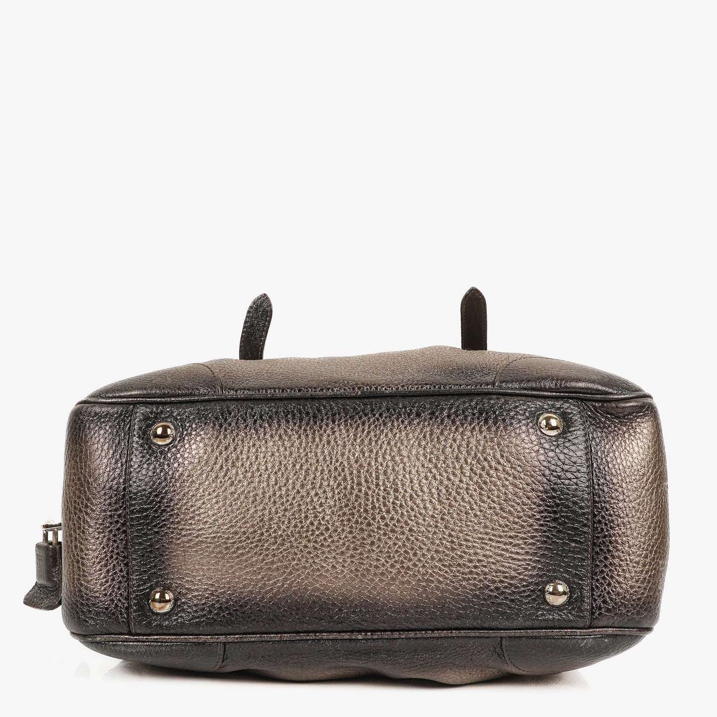 Prada Vitello Daino Antik Piombo Handtasche