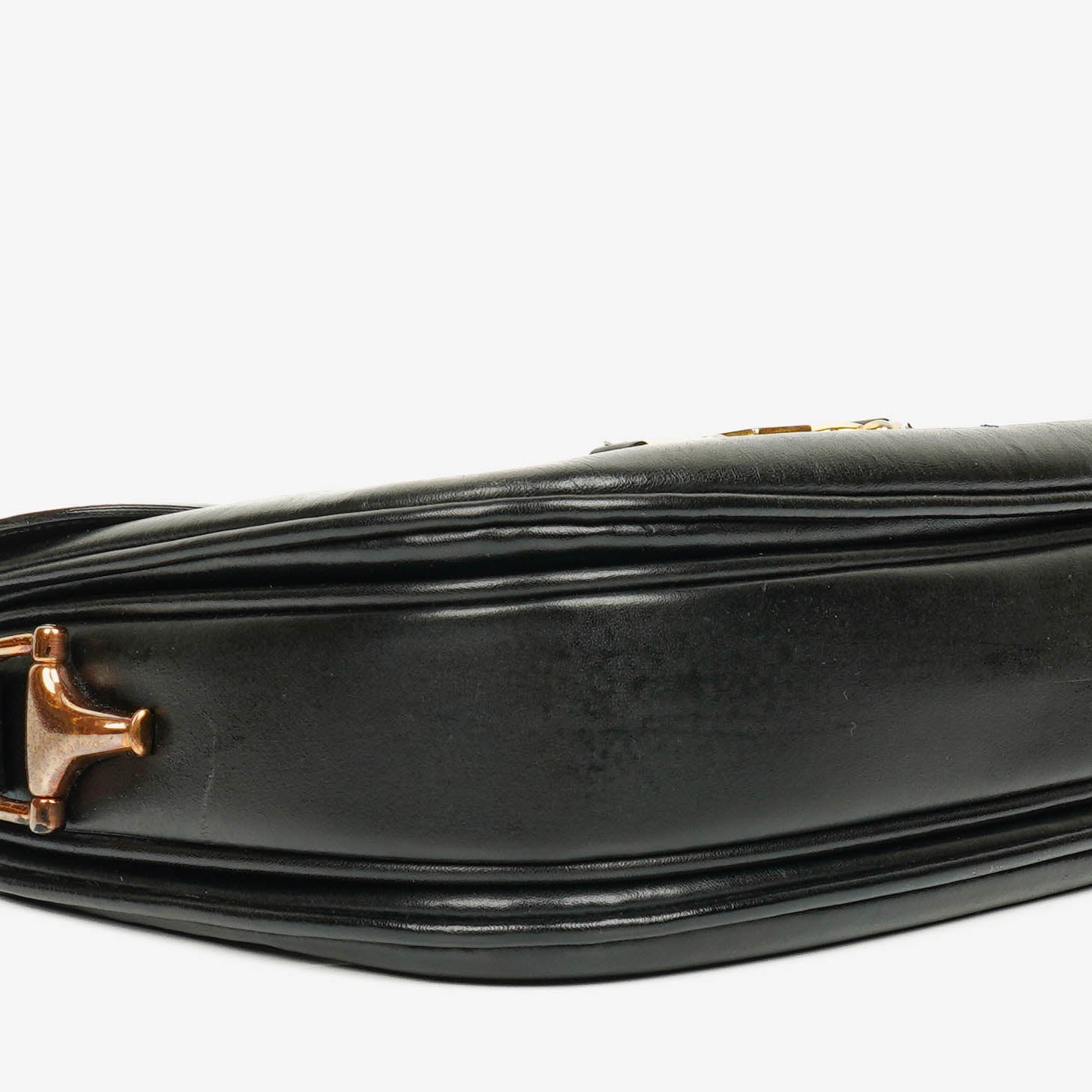 Gucci Horsebit 1955 Schultertasche in Schwarz