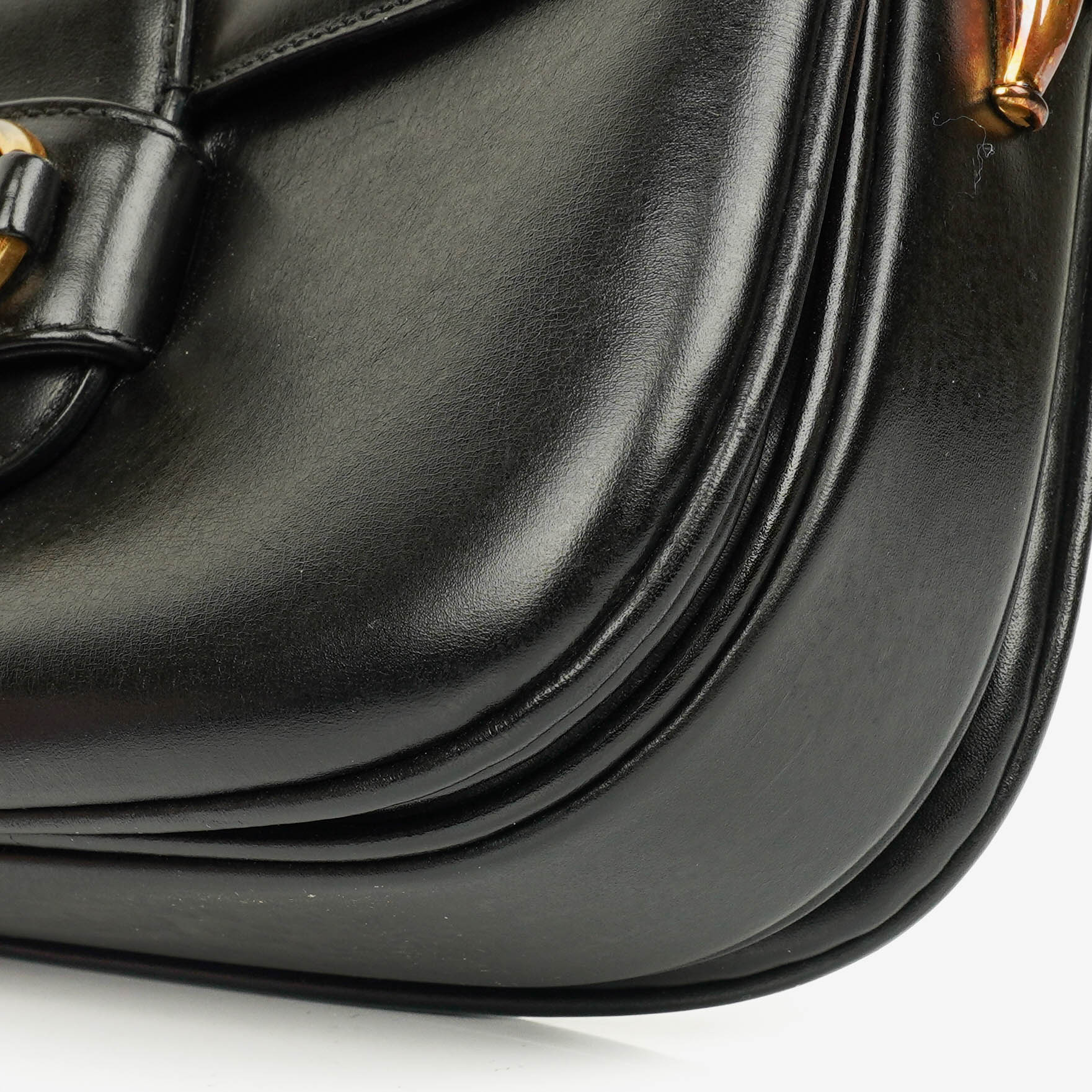 Gucci Horsebit 1955 Schultertasche in Schwarz