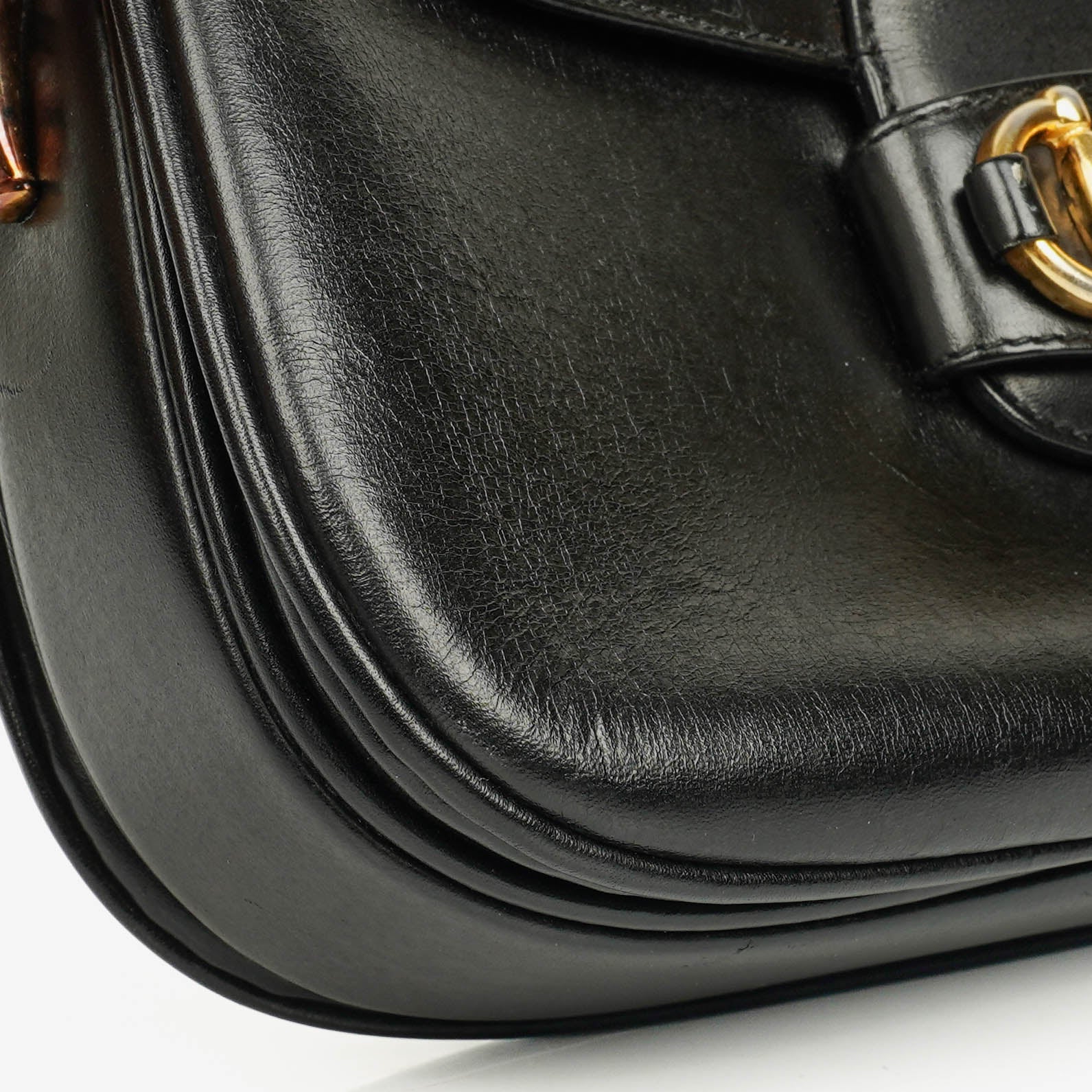 Gucci Horsebit 1955 Schultertasche in Schwarz