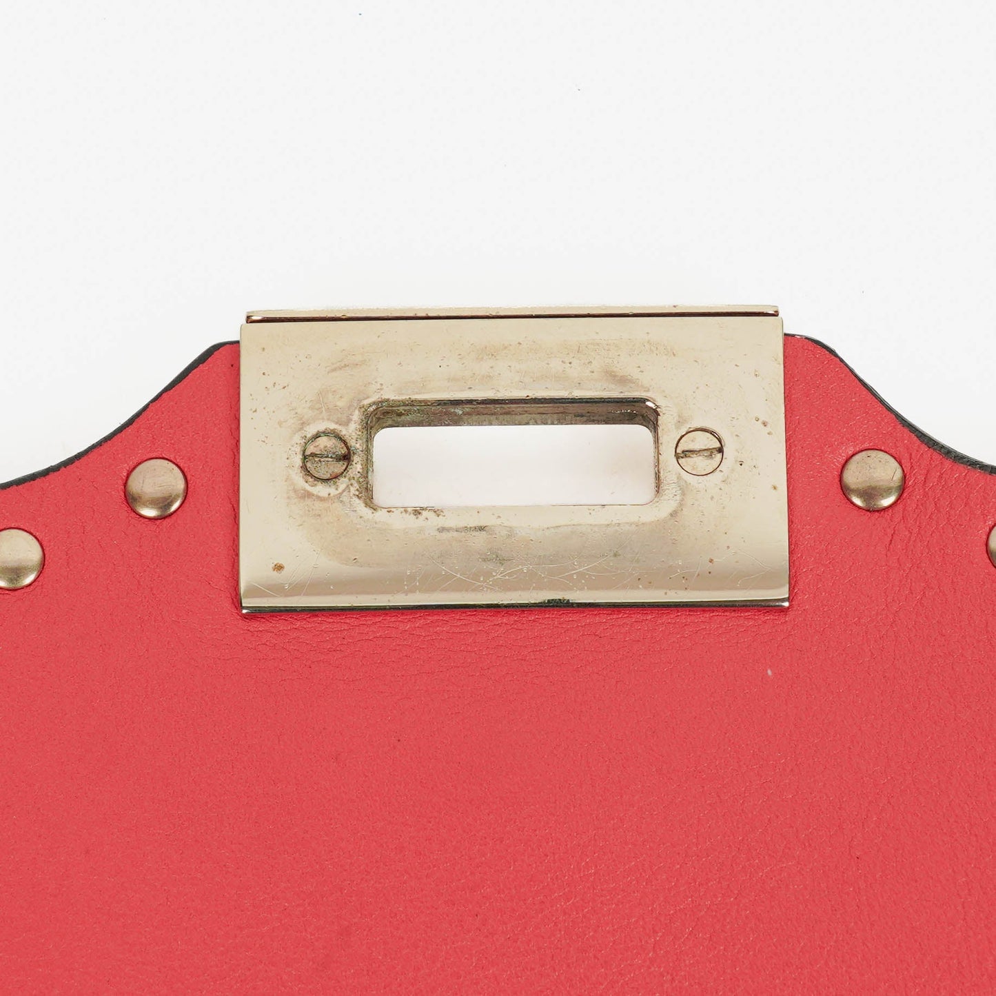 Valentino Garavani Rockstud Flip-Lock Klappentasche aus dreifarbigem Leder