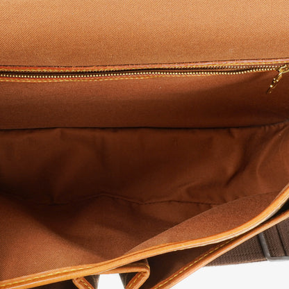 Louis Vuitton Sac Gibeciere GM Schultertasche aus Monogram Canvas