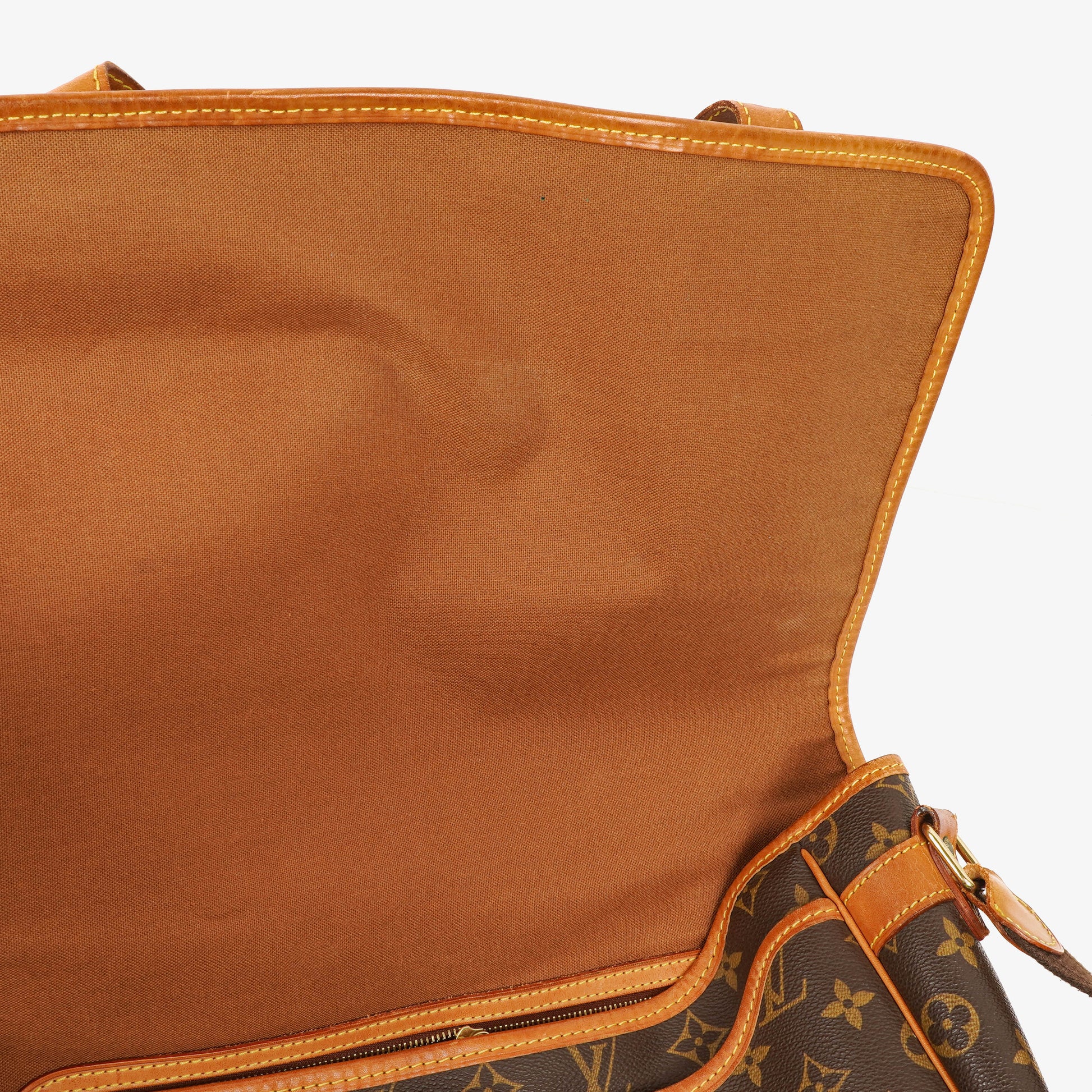 Louis Vuitton Sac Gibeciere GM Schultertasche aus Monogram Canvas