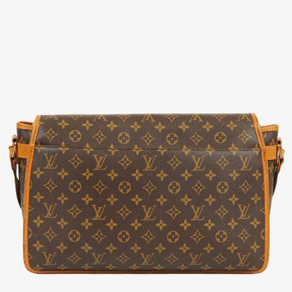 Louis Vuitton Sac Gibeciere GM Schultertasche aus Monogram Canvas