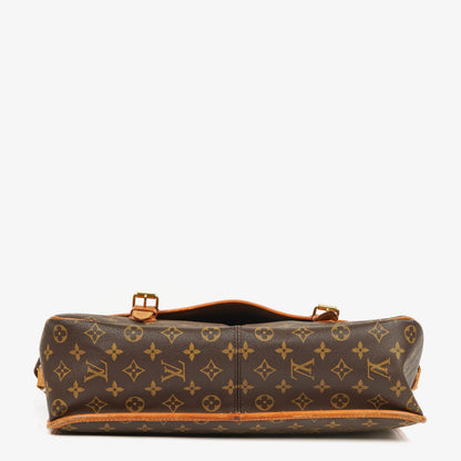 Louis Vuitton Sac Gibeciere GM Schultertasche aus Monogram Canvas