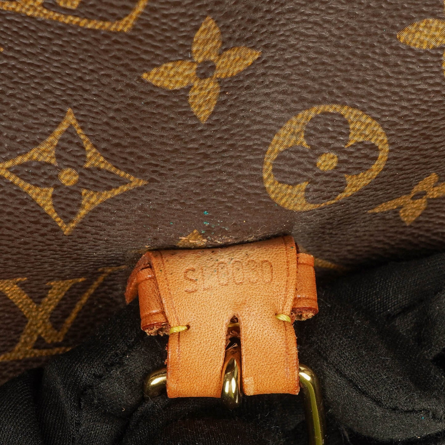 Louis Vuitton Sac Gibeciere GM Schultertasche aus Monogram Canvas