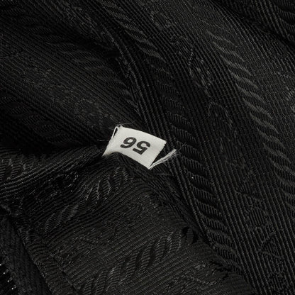 Prada Viaggio Reisetasche aus schwarzem Nylon und Nero Leder