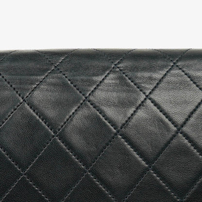 Chanel Classic Single Flap Tasche aus dunkelnavy gestepptem Lammleder mit 24K vergoldeter Hardware