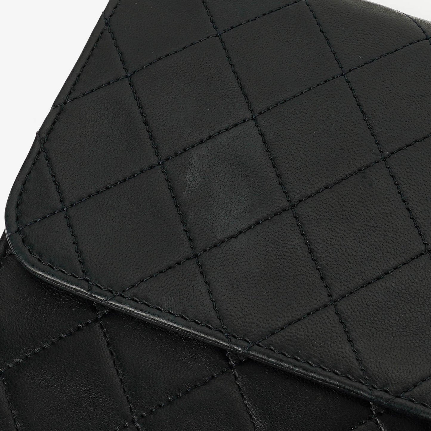 Chanel Classic Single Flap Tasche aus dunkelnavy gestepptem Lammleder mit 24K vergoldeter Hardware