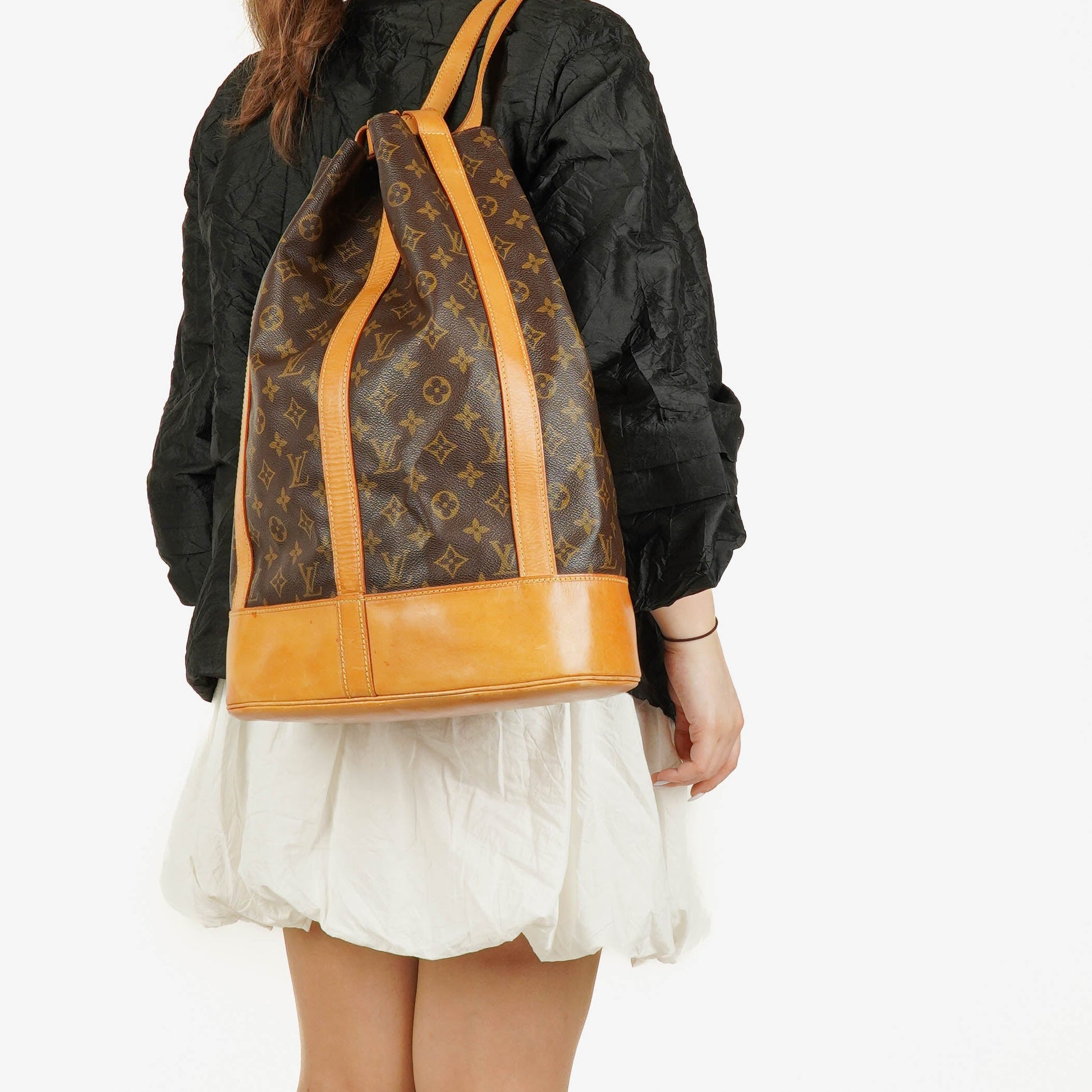 Louis Vuitton Randonnee GM Rucksack aus Monogram Canvas