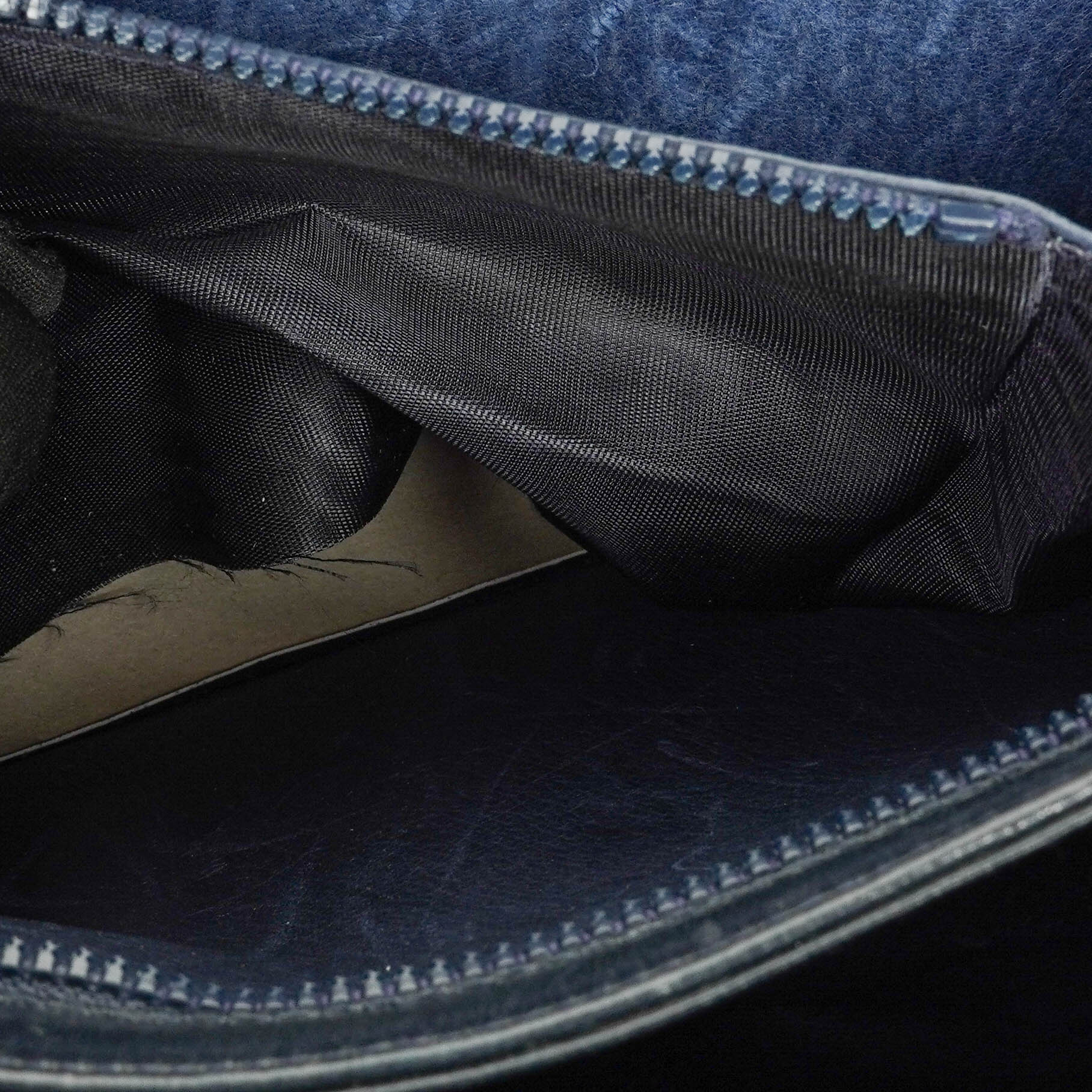Gucci Horsebit 1955 Schultertasche in Navy