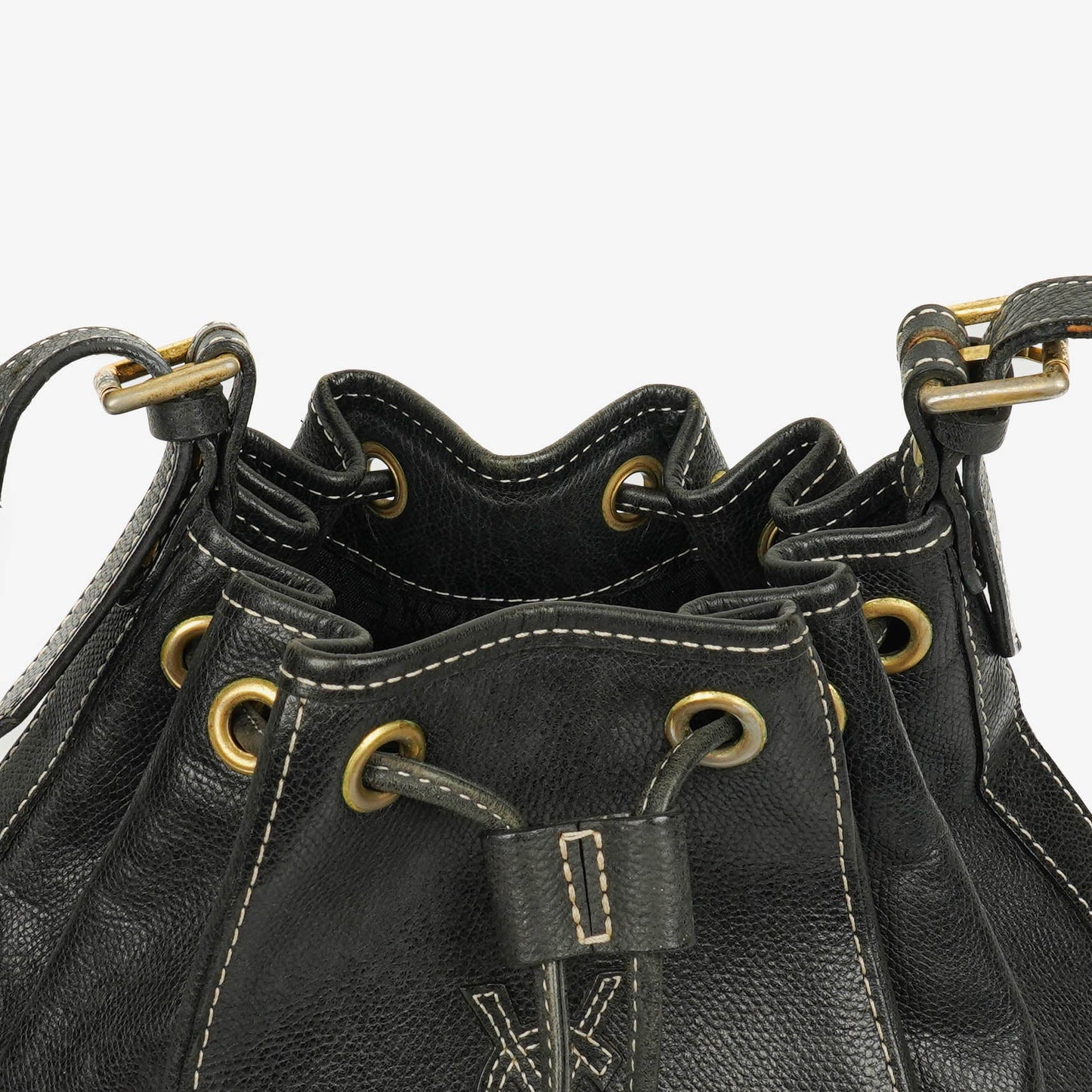 Yves Saint Laurent Bucket Bag mit Kordelzug