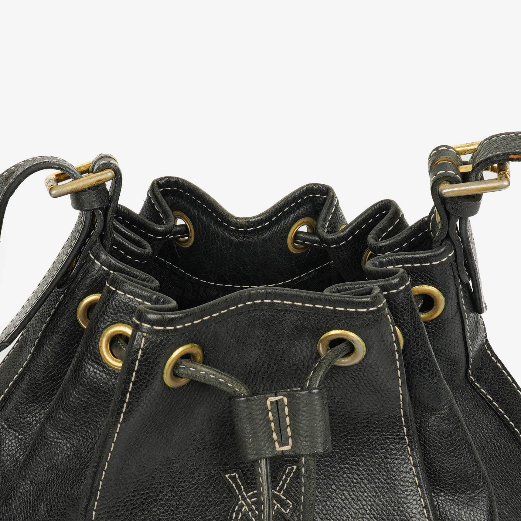 Yves Saint Laurent Bucket Bag mit Kordelzug