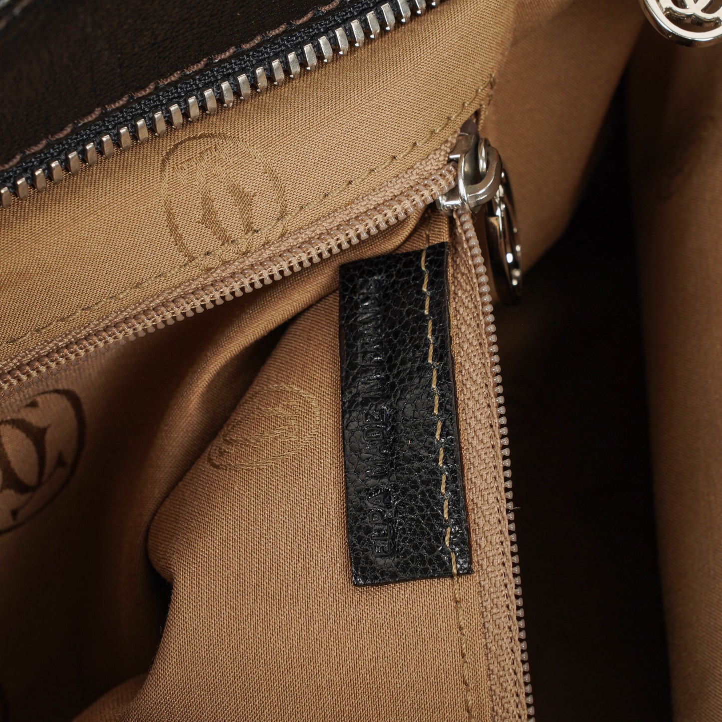 Cartier Marcello de Cartier Handtasche aus genarbtem Leder
