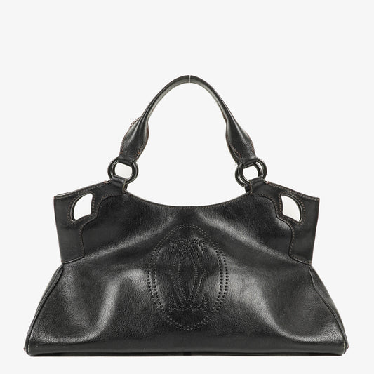 Cartier Marcello de Cartier Handtasche aus genarbtem Leder