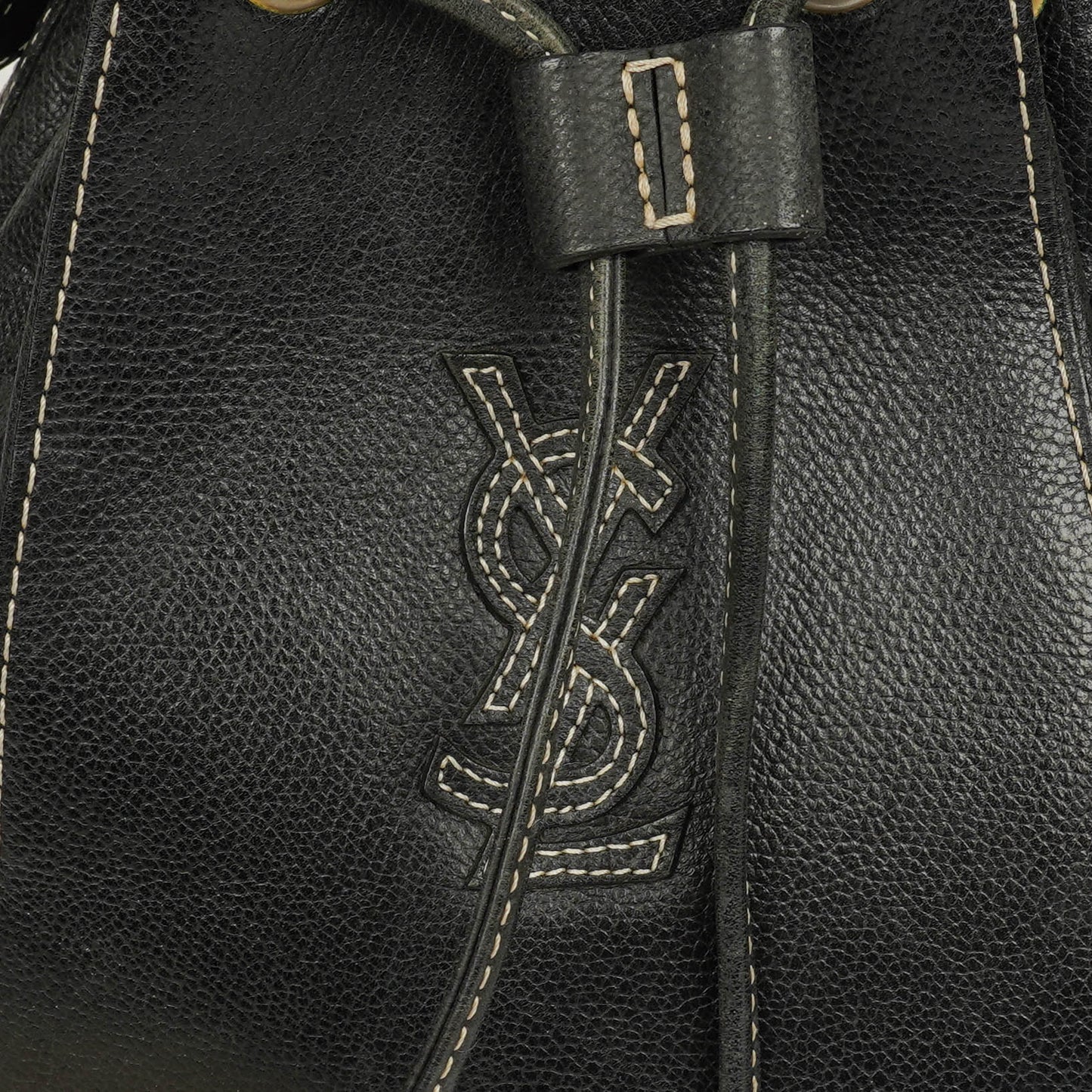 Yves Saint Laurent Bucket Bag mit Kordelzug