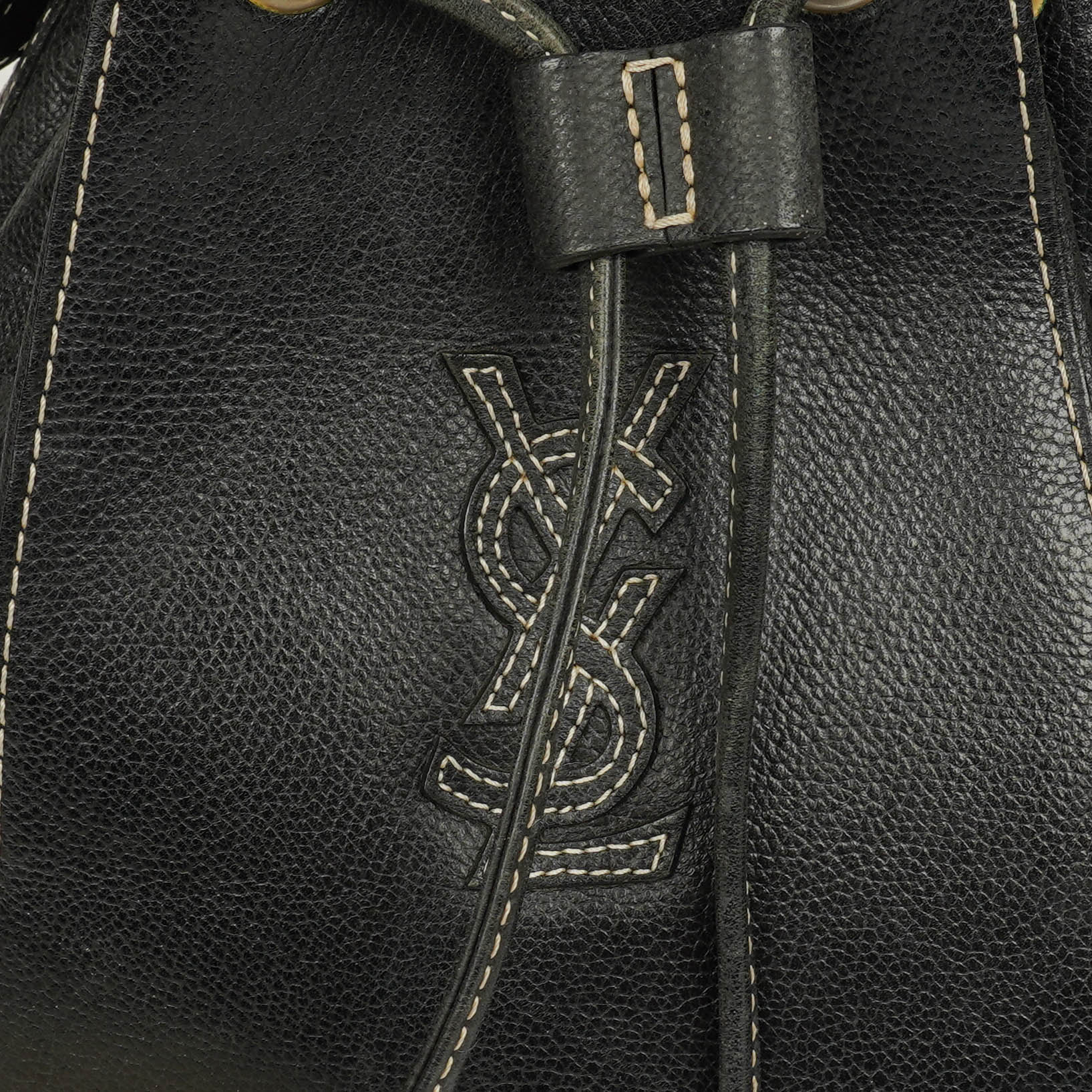 Yves Saint Laurent Bucket Bag mit Kordelzug