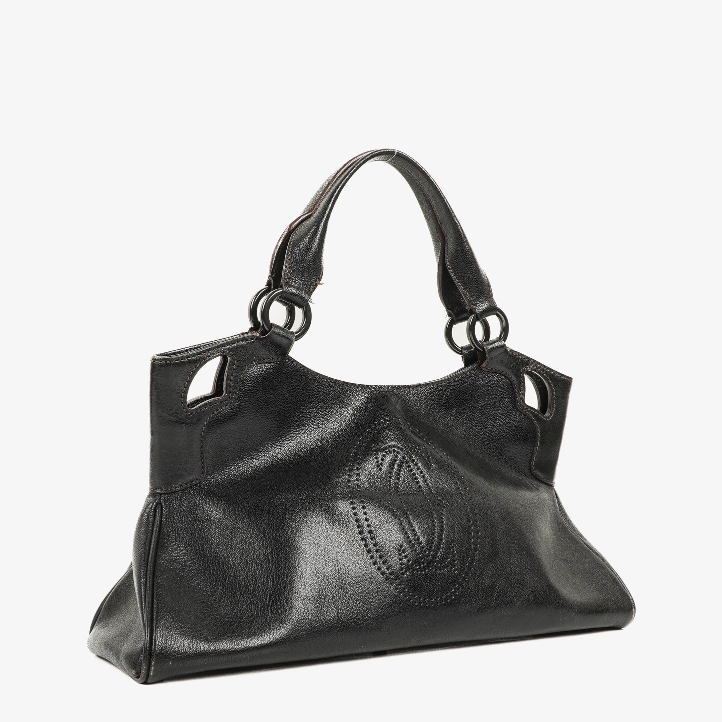 Cartier Marcello de Cartier Handtasche aus genarbtem Leder