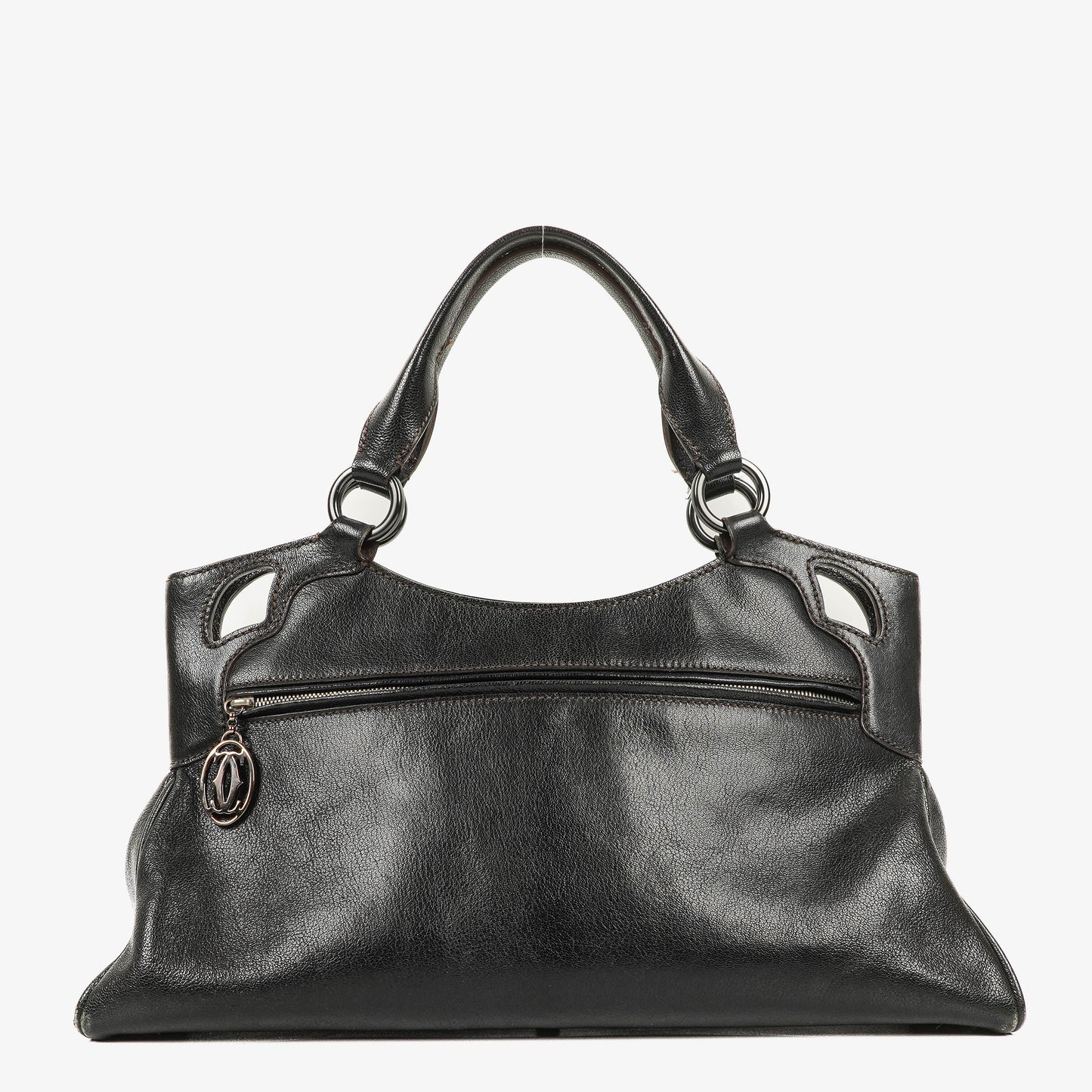 Cartier Marcello de Cartier Handtasche aus genarbtem Leder