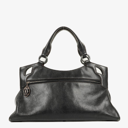 Cartier Marcello de Cartier Handtasche aus genarbtem Leder