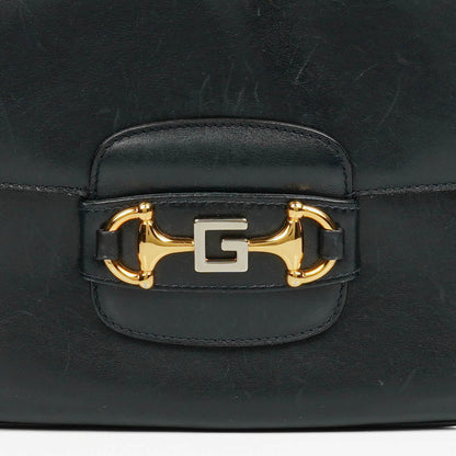 Gucci Horsebit 1955 Schultertasche in Navy