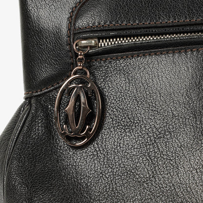 Cartier Marcello de Cartier Handtasche aus genarbtem Leder