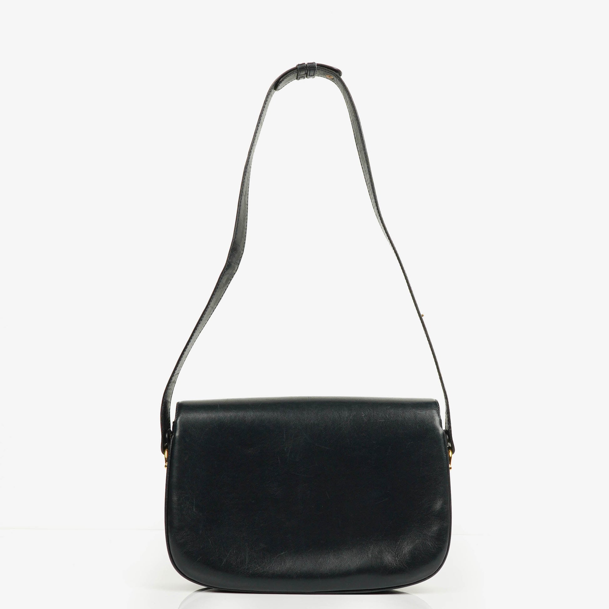 Gucci Horsebit 1955 Schultertasche in Navy