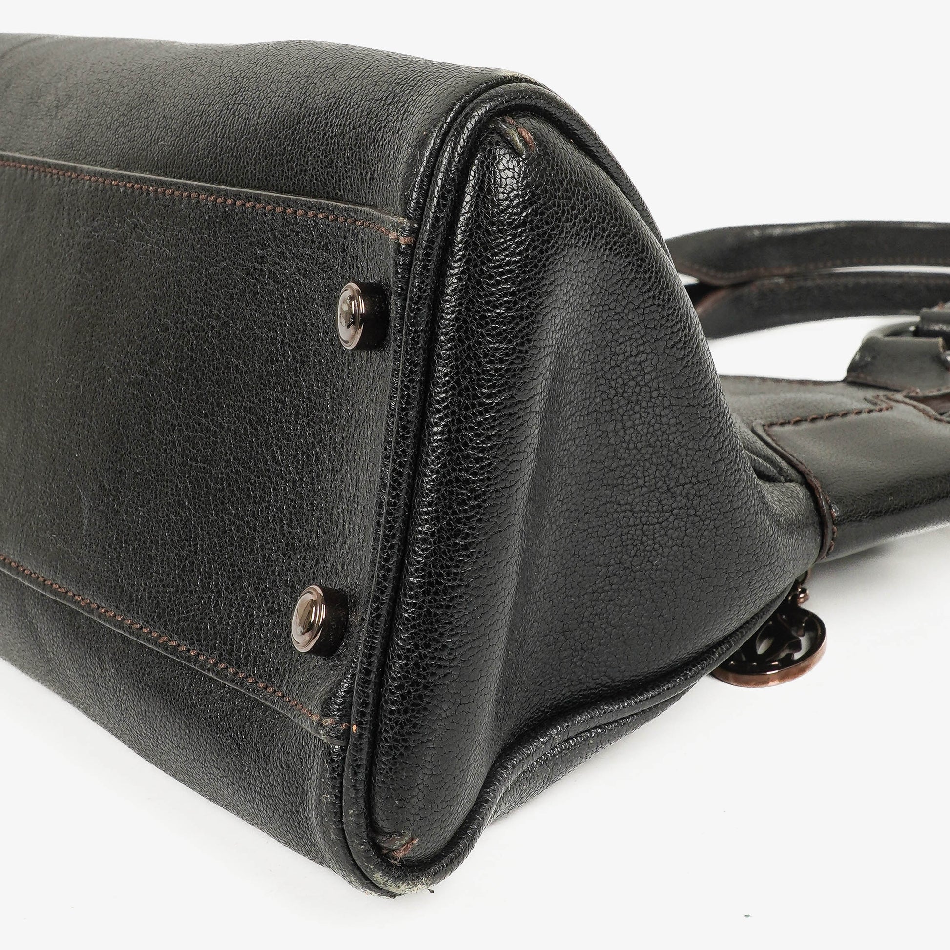 Cartier Marcello de Cartier Handtasche aus genarbtem Leder