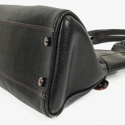 Cartier Marcello de Cartier Handtasche aus genarbtem Leder