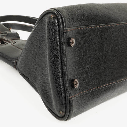 Cartier Marcello de Cartier Handtasche aus genarbtem Leder