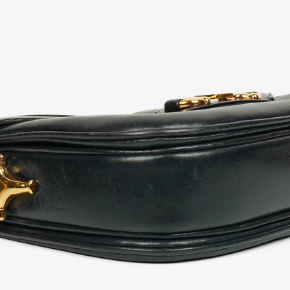 Gucci Horsebit 1955 Schultertasche in Navy