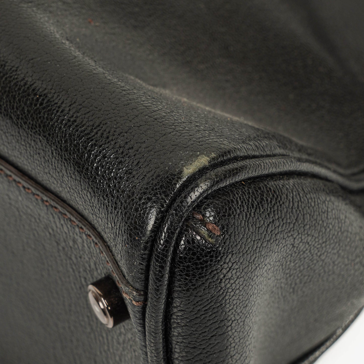 Cartier Marcello de Cartier Handtasche aus genarbtem Leder