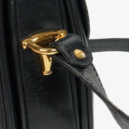 Gucci Horsebit 1955 Schultertasche in Navy