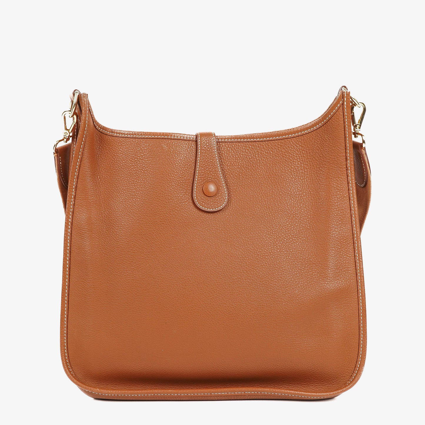 Hermès Evelyne I 32 Gold Taurillon Clemence Leder Schultertasche