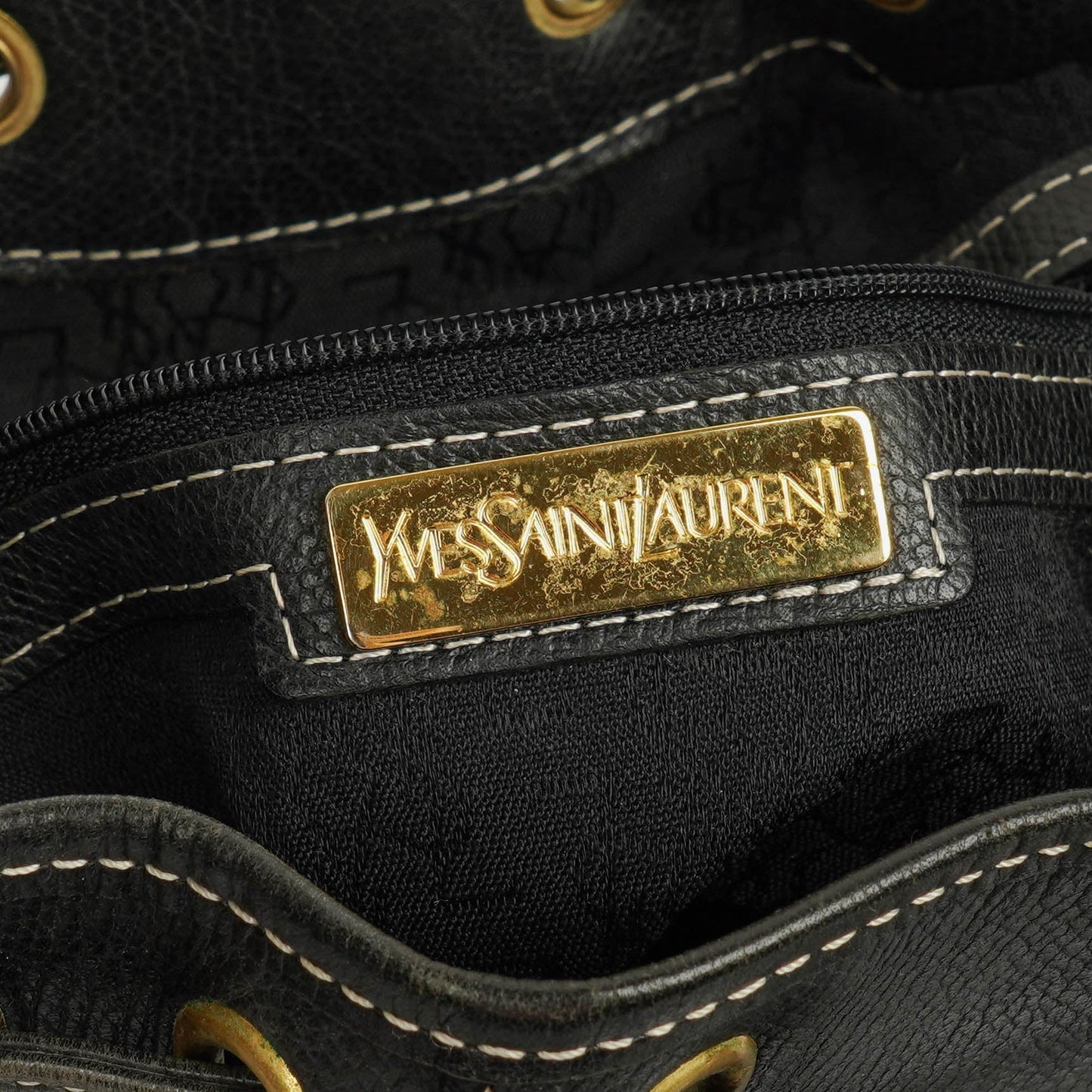 Yves Saint Laurent Bucket Bag mit Kordelzug