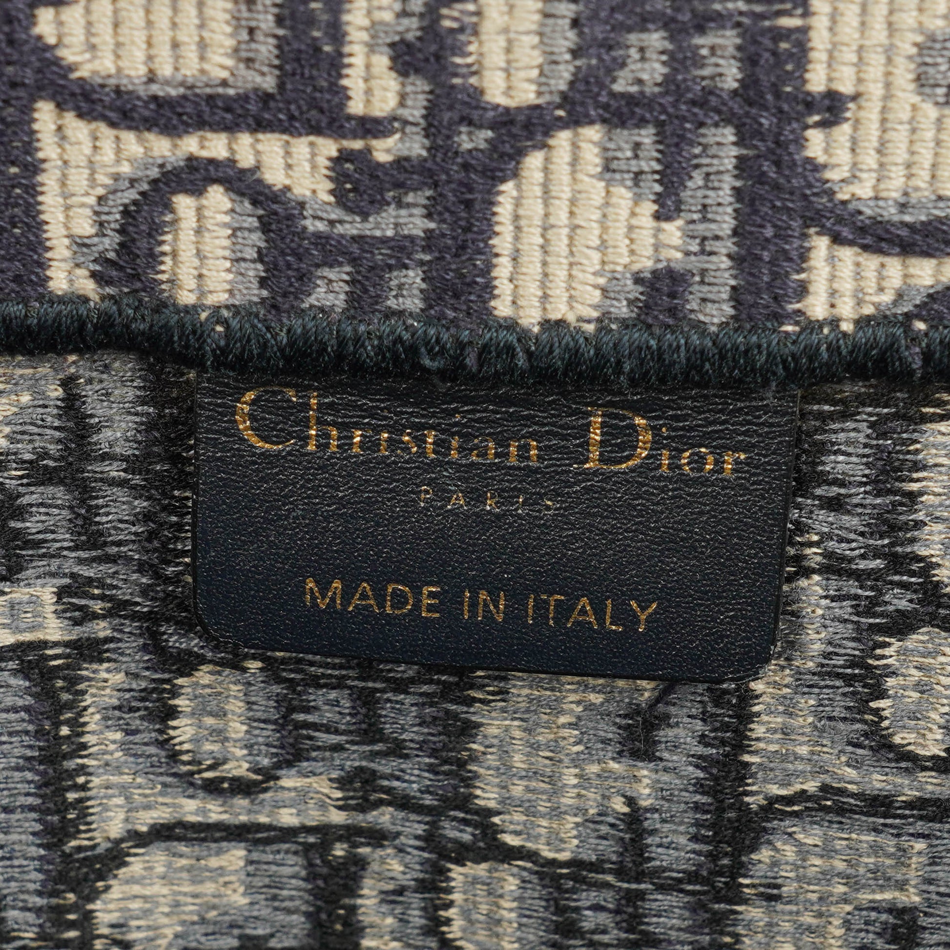 Christian Dior Oblique Book Tote Bag