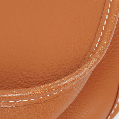 Hermès Evelyne I 32 Gold Taurillon Clemence Leder Schultertasche