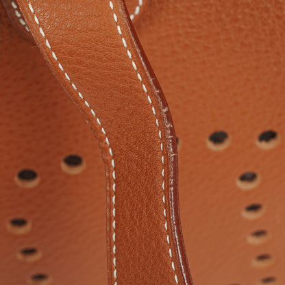 Hermès Evelyne I 32 Gold Taurillon Clemence Leder Schultertasche