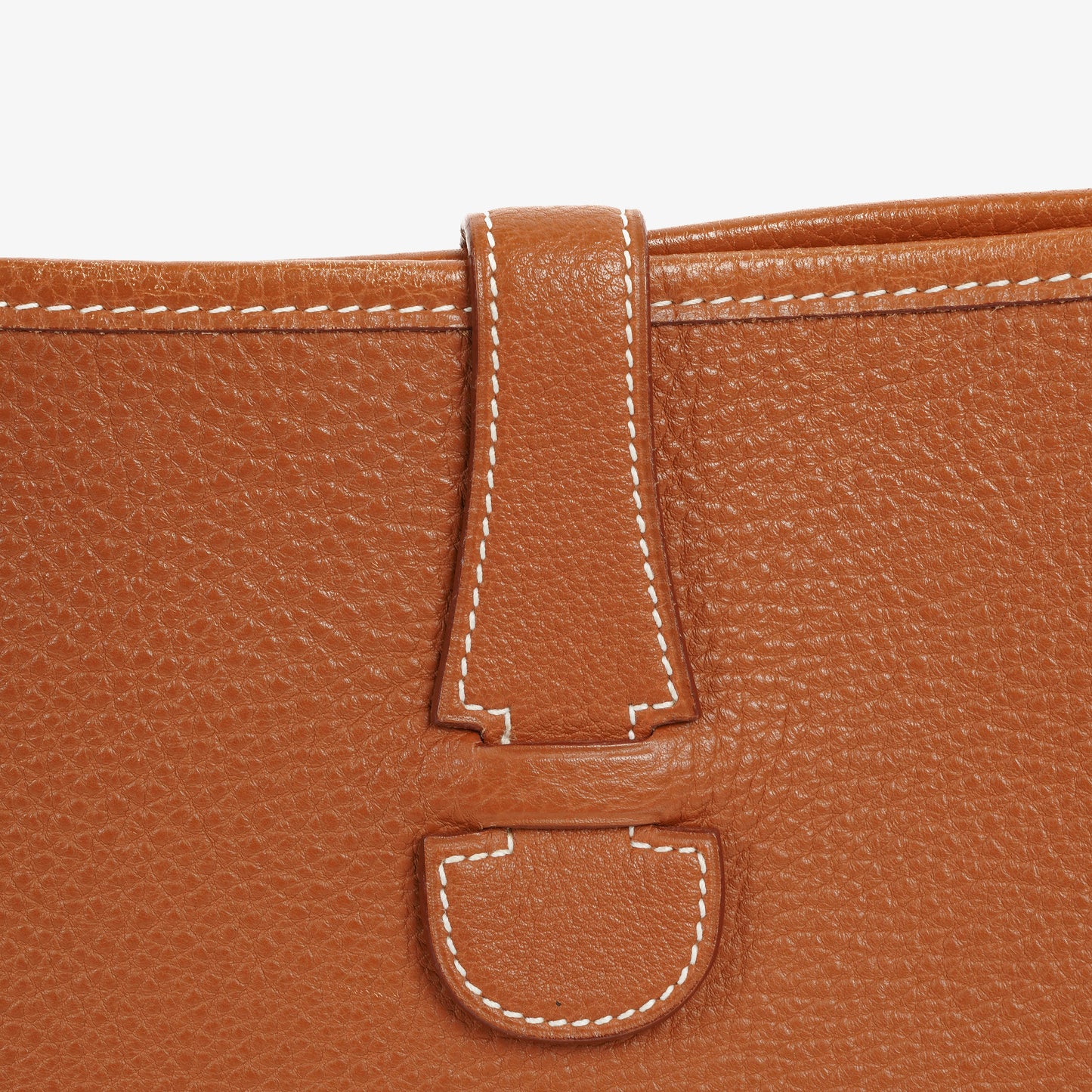 Hermès Evelyne I 32 Gold Taurillon Clemence Leder Schultertasche